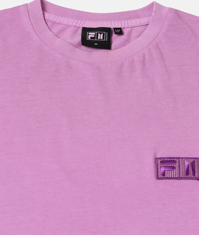 BTSxFILA Love Yourself GARMENT DYING T-SHIRT 'Orchid'