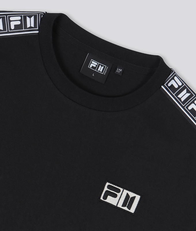 BTSxFILA Love Yourself TAPE SERIES T-SHIRT 'Black'