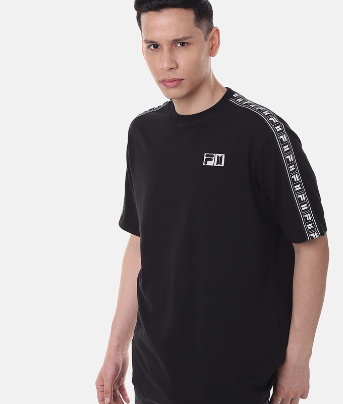 BTSxFILA Love Yourself TAPE SERIES T-SHIRT 'Black'