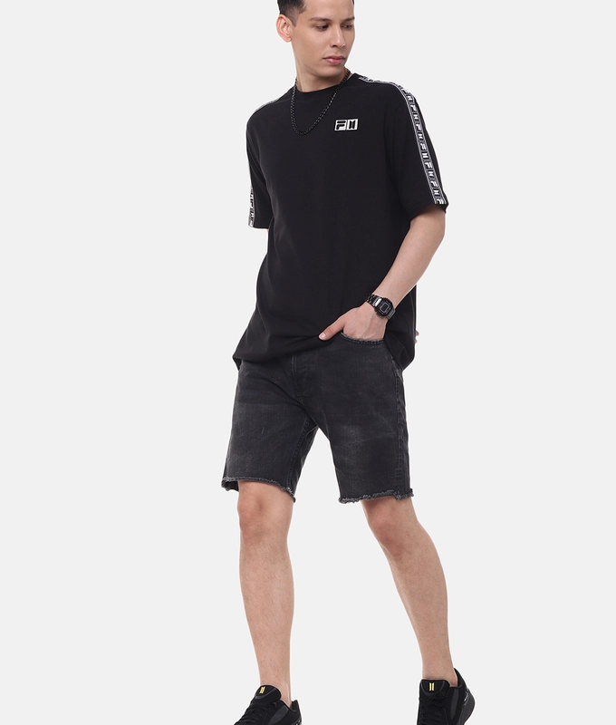 BTSxFILA Love Yourself TAPE SERIES T-SHIRT 'Black'