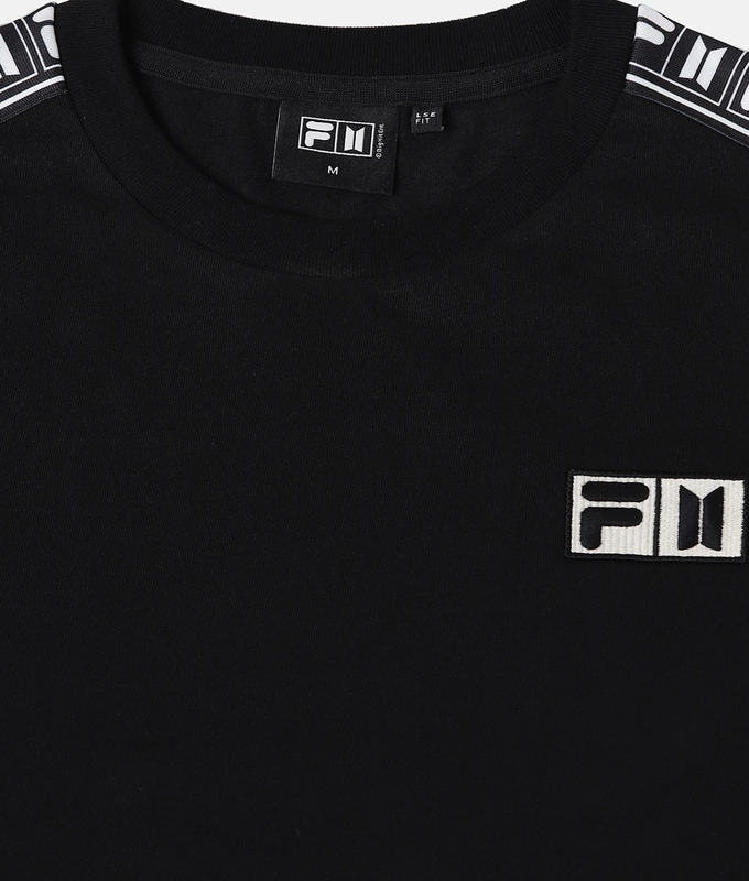 BTSxFILA Love Yourself TAPE SERIES T-SHIRT 'Black'