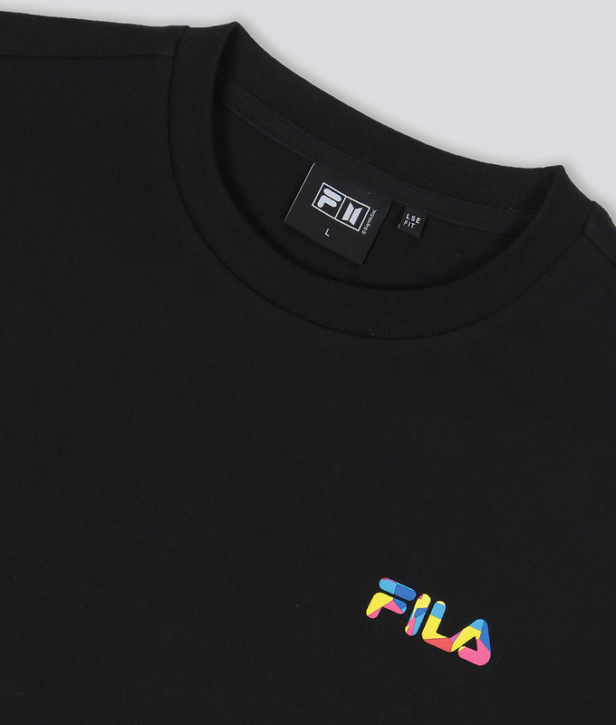 BTSxFILA Love Yourself IDOL ARTWORK T-SHIRT 'BLACK'