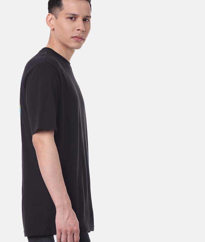 BTSxFILA Love Yourself IDOL ARTWORK T-SHIRT 'BLACK'