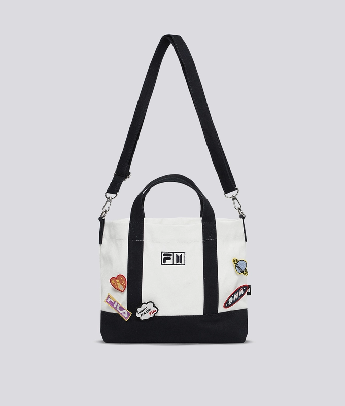 BTSxFILA Love Yourself DNA TOTE BAG 'Off-white'