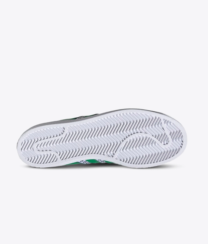 SUPERSTAR 'green/ftwr white/gold met'