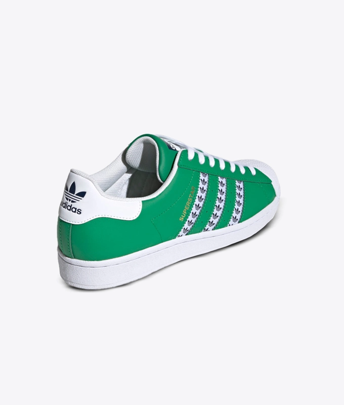 SUPERSTAR 'green/ftwr white/gold met'