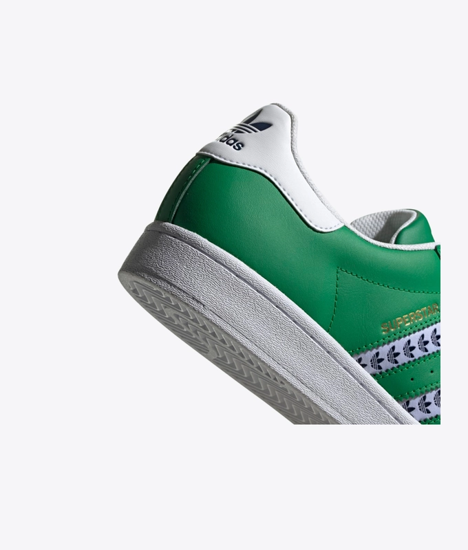 SUPERSTAR 'green/ftwr white/gold met'