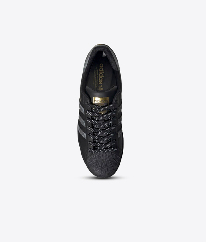 SUPERSTAR 'core black/core black/gold met'