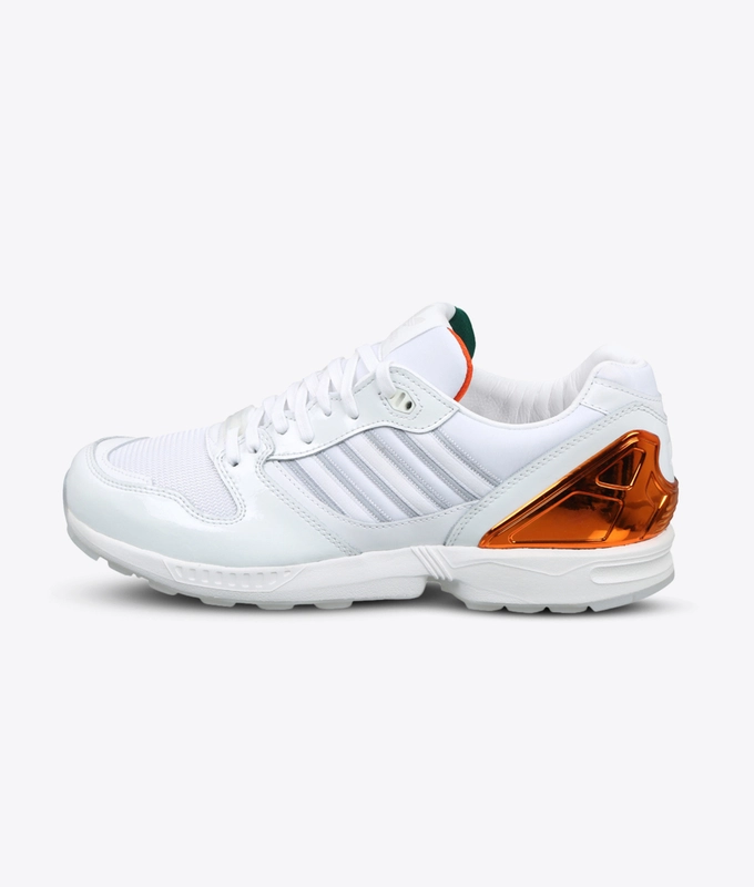 ZX 5000 UNIVERSITY OF MIAMI 'Cloud White/Collegiate Orange/Dark Green'