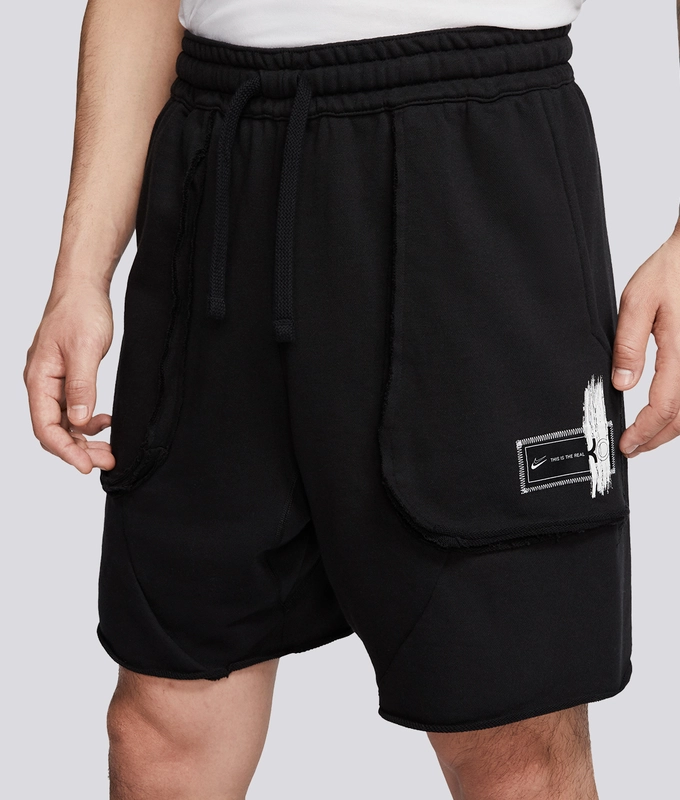 AS KD M NK DRY SHORT FLEECE 'Black'