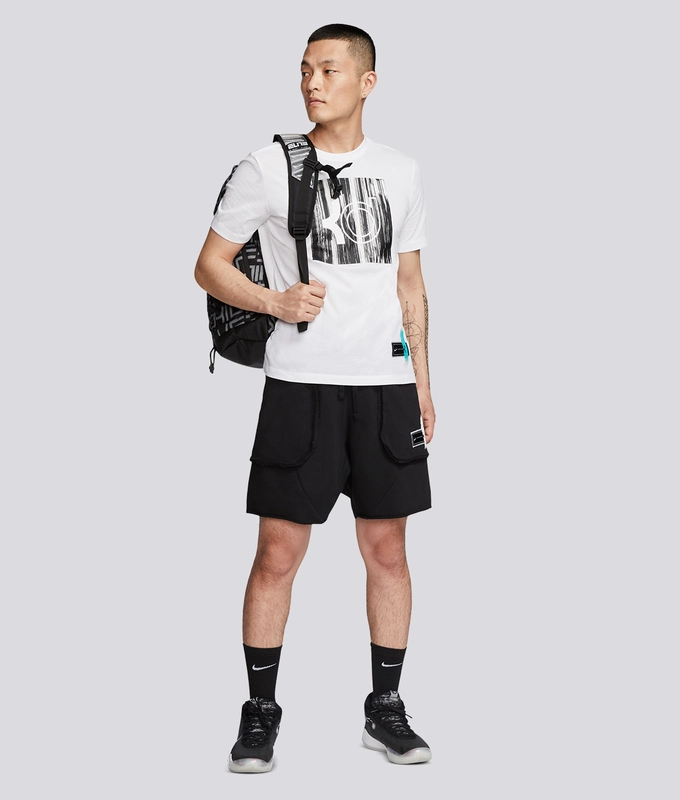 AS KD M NK DRY SHORT FLEECE 'Black'