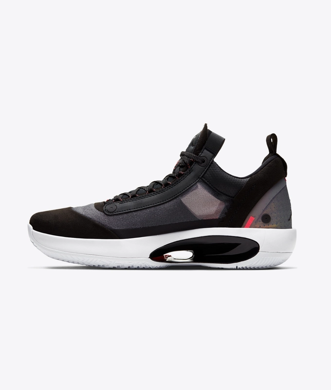 AIR JORDAN XXXIV LOW PF 'BLACK/M SILV'