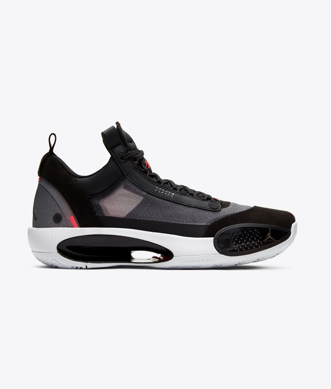 AIR JORDAN XXXIV LOW PF 'BLACK/M SILV'