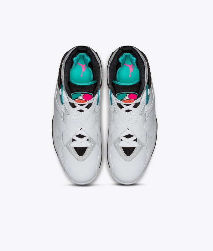 AIR JORDAN 8 RETRO 'WHITE/WHITE-TURBO GREEN-NEUTRAL GREY'