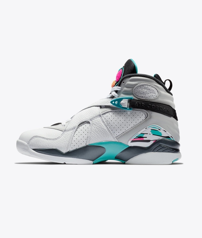 AIR JORDAN 8 RETRO 'WHITE/WHITE-TURBO GREEN-NEUTRAL GREY'