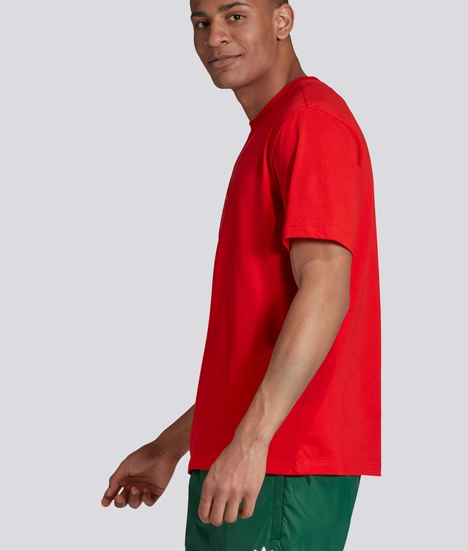 3D TREFOIL TEE 'ACTIVE RED'