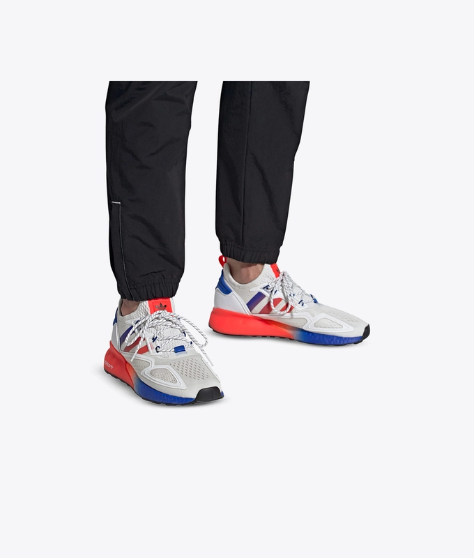 ZX 2K BOOST 'FTWWHT-SOLRED-BLUE'