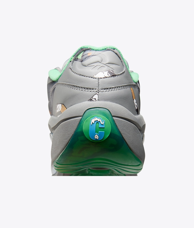 X BILLIONAIRE BOYS CLUB QUESTION LOW 'True Grey 5 / Raw Green / Bright Cyan'