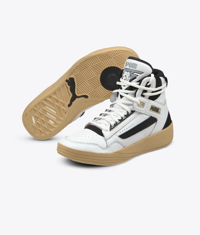 CLYDE ALL-PRO KUZMA MID 'PUMA white / pebble'