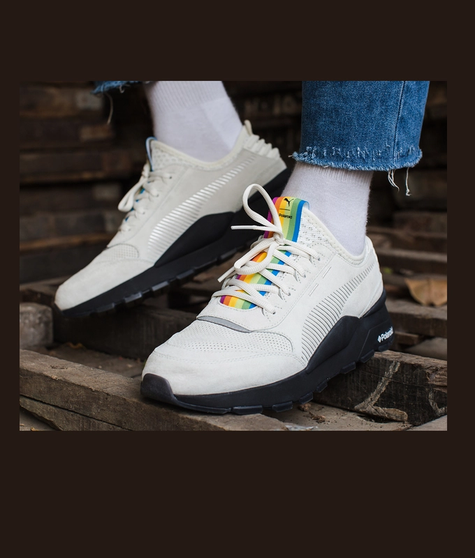 RS-0 x POLAROID 'MARSHMALLOW/BLACK'