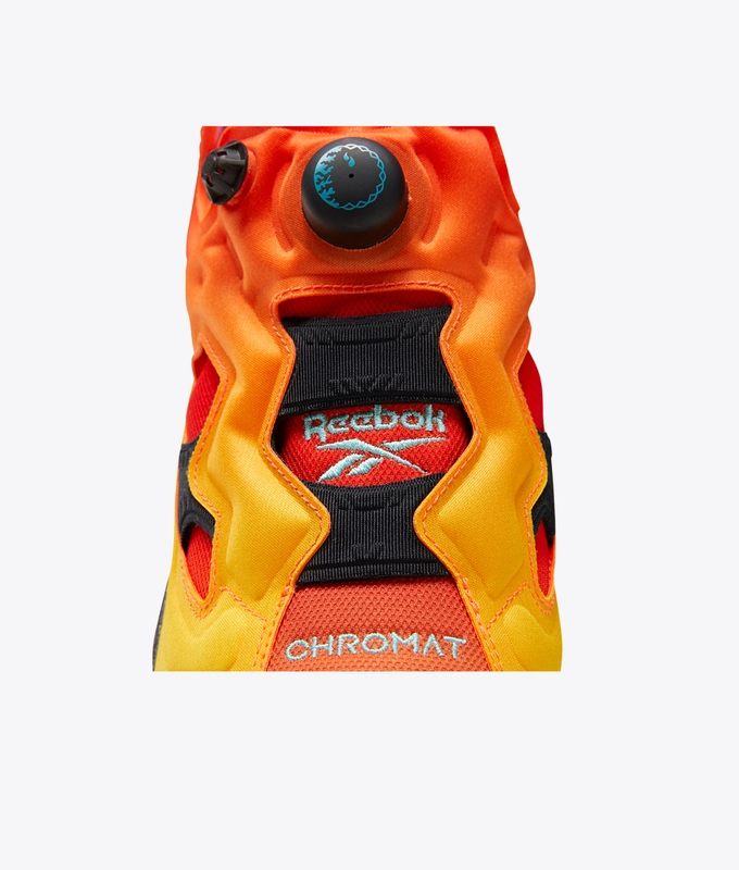 x CHROMAT INSTAPUMP FURY 'SOLAR ORANGE/ALERT YELLOW/BLACK'