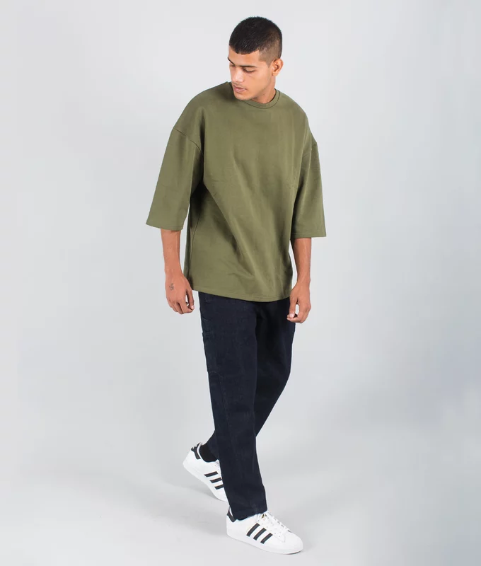 Terry T shirt 'Olive'