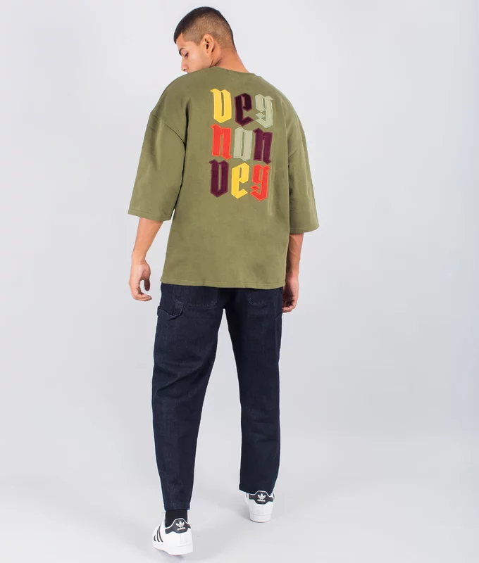 Terry T shirt 'Olive'