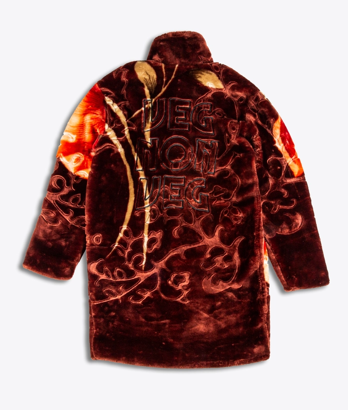 CAMP OUT COAT 'MULTICOLOR' S