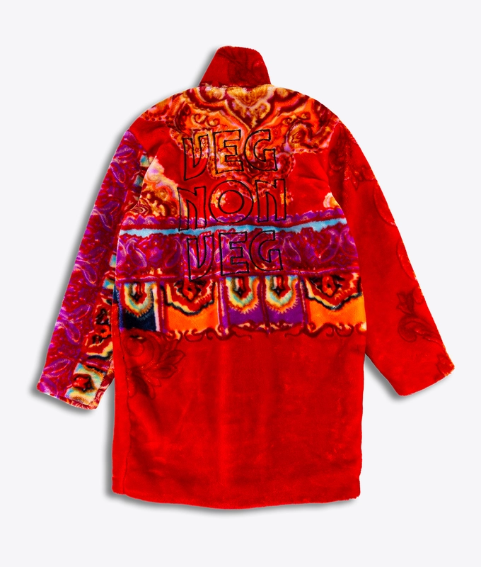 CAMP OUT COAT 'MULTICOLOR' M