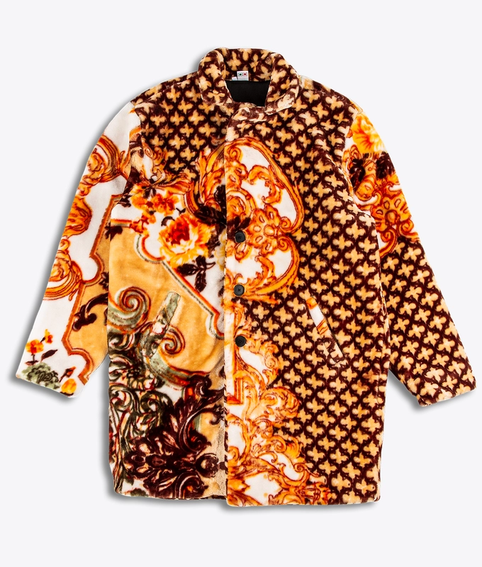CAMP OUT COAT 'MULTICOLOR' L