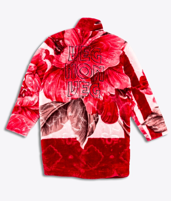 CAMP OUT COAT 'MULTICOLOR' L