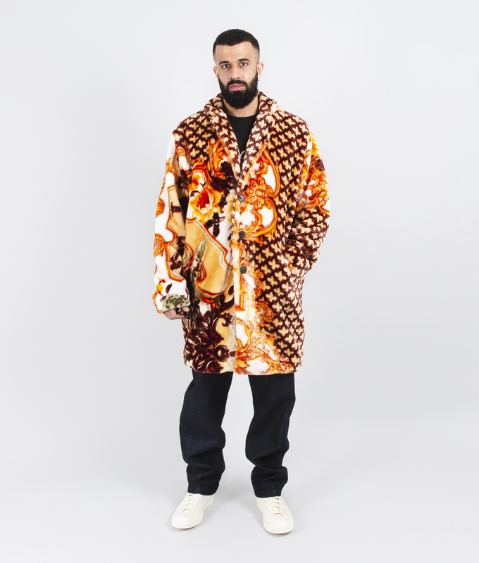 CAMP OUT COAT 'MULTICOLOR' XL