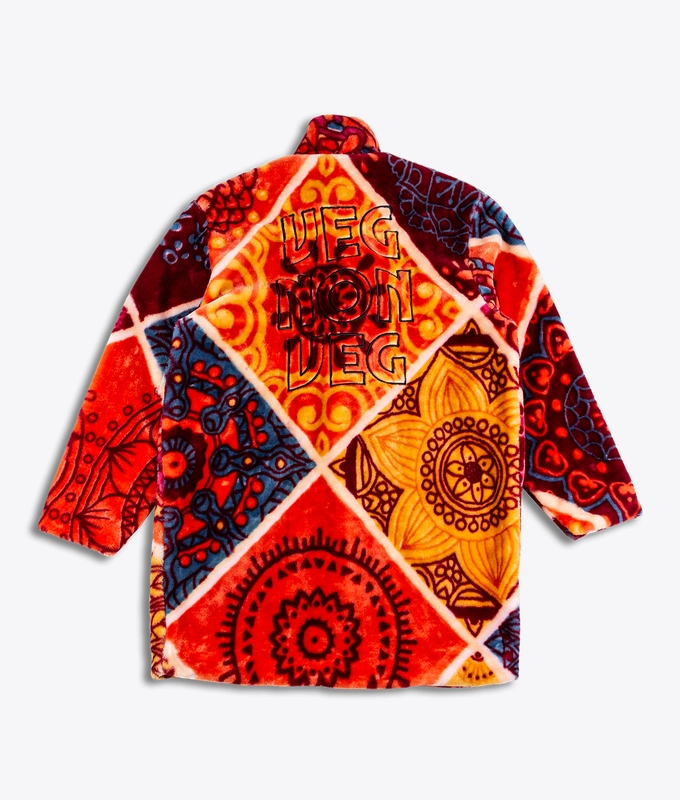 CAMP OUT COAT 'MULTICOLOR' XL