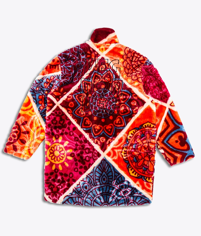 CAMP OUT COAT 'MULTICOLOR' XL