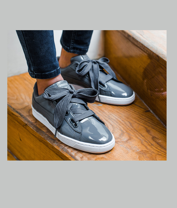 BASKET HEART PATENT WMNS 'IRON GATE'