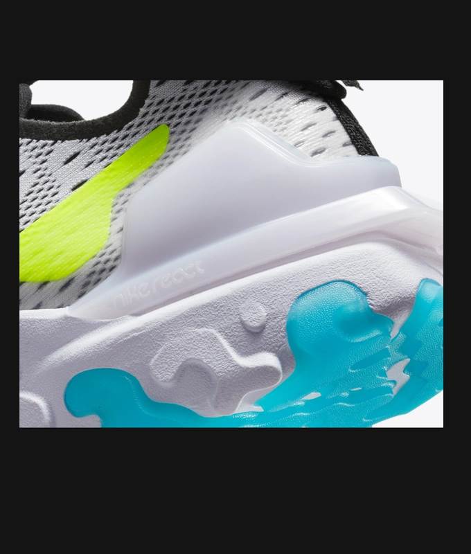 NIKE REACT VISION WW 'WHITE/BLACK'