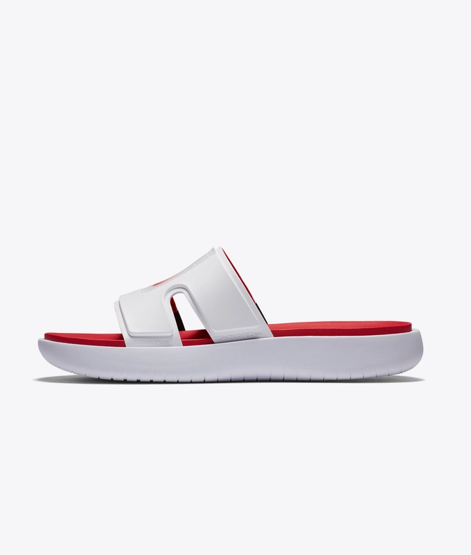 JORDAN HYDRO 8 RETRO 'WHITE/FIRE'