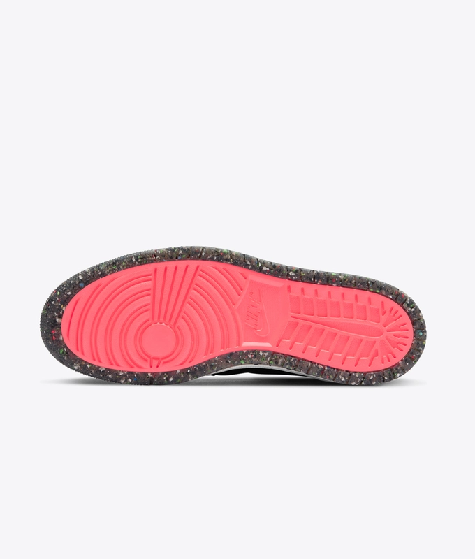 AIR JORDAN 1 ZOOM AIR CMFT 'BLACK/COURT PURPLE-HOT PUNCH-GREEN GLOW'