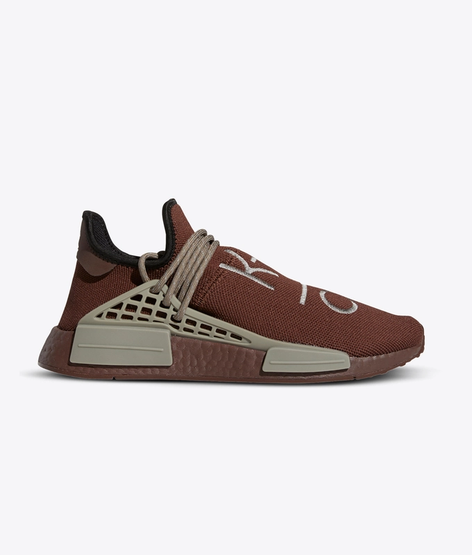 HU NMD 'auburn/auburn/simple brown'