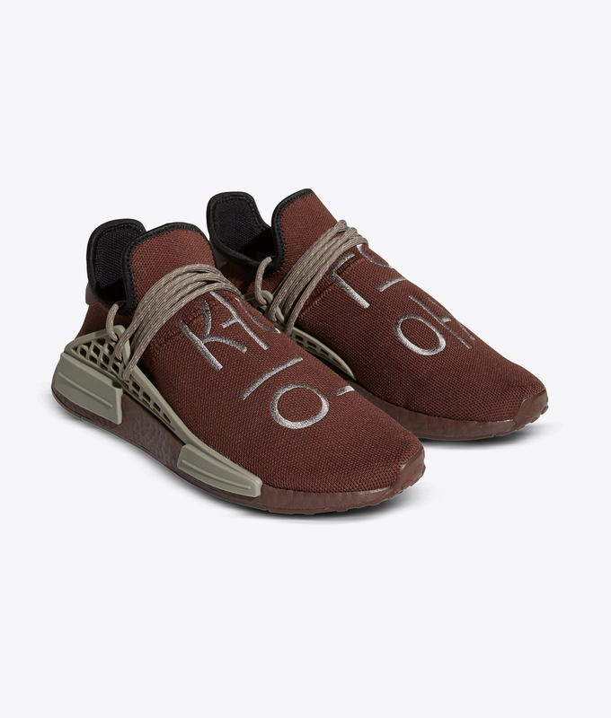 HU NMD 'auburn/auburn/simple brown'