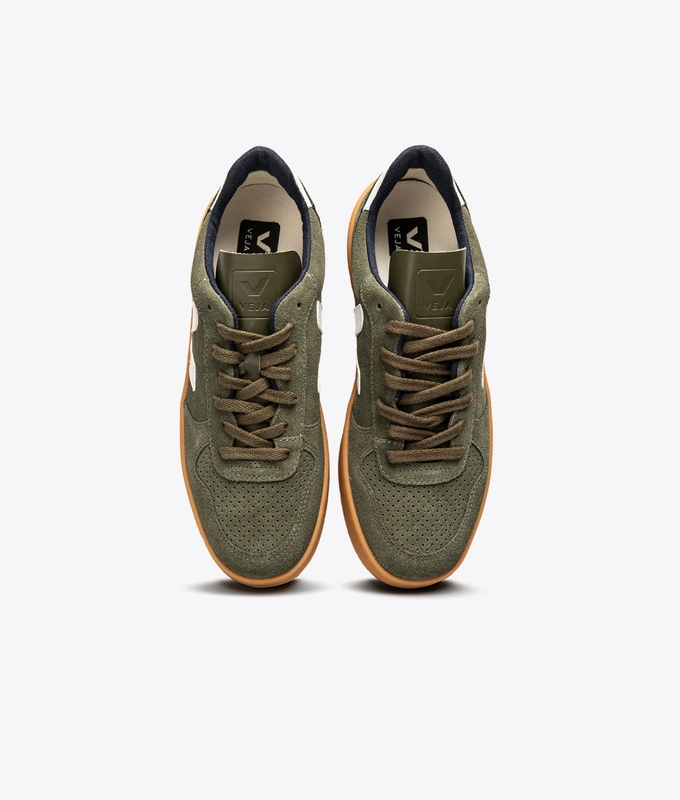 V-10 SUEDE 'MUD WHITE/GUM SOLE'