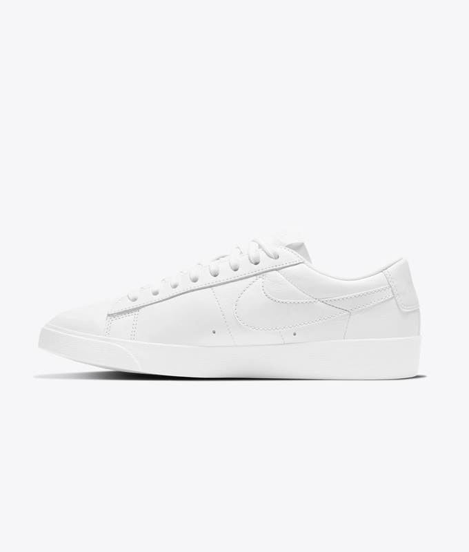 W BLAZER LOW LE 'WHITE/WHITE-WHITE'