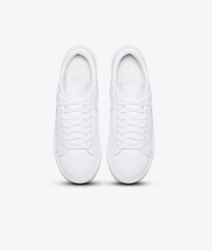 W BLAZER LOW LE 'WHITE/WHITE-WHITE'