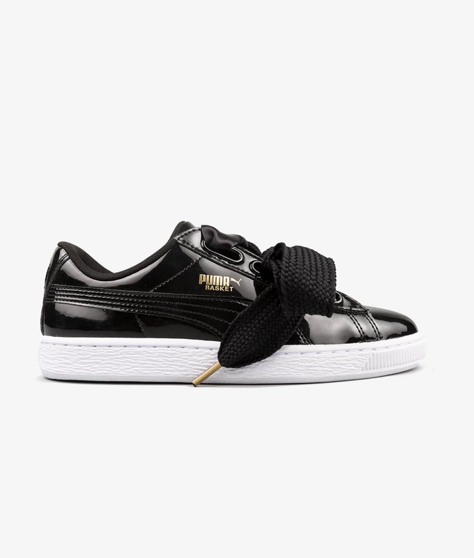 BASKET HEART PATENT WMN'S 'BLACK'