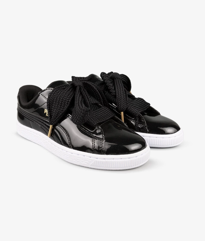 BASKET HEART PATENT WMN'S 'BLACK'