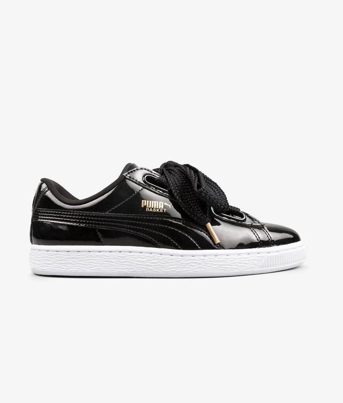 BASKET HEART PATENT WMN'S 'BLACK'