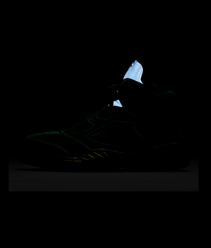 AIR JORDAN 5 RETRO SE 'APPLE GREEN/BLACK-BLACK/YELLOW STRIKE'