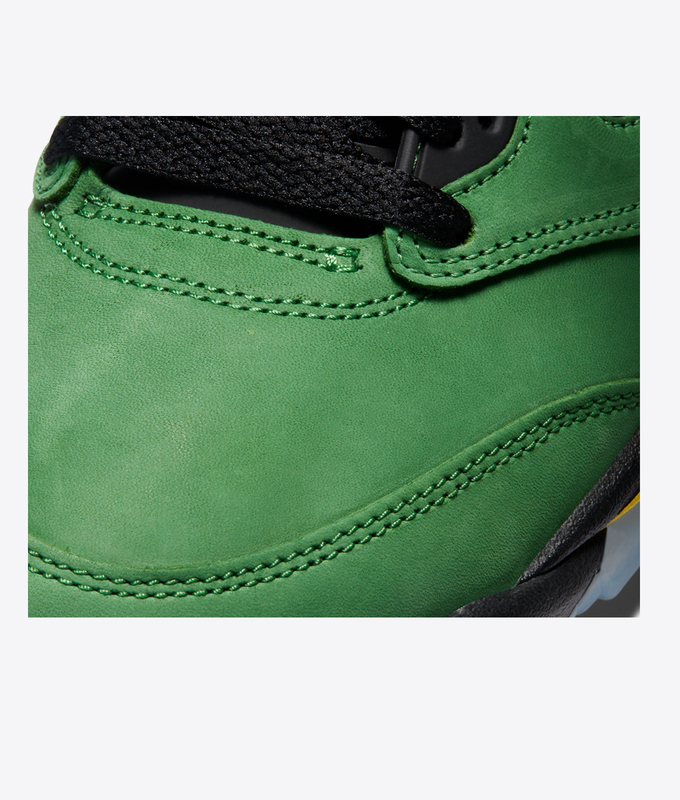 AIR JORDAN 5 RETRO SE 'APPLE GREEN/BLACK-BLACK/YELLOW STRIKE'