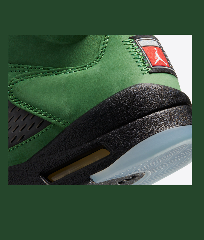 AIR JORDAN 5 RETRO SE 'APPLE GREEN/BLACK-BLACK/YELLOW STRIKE'