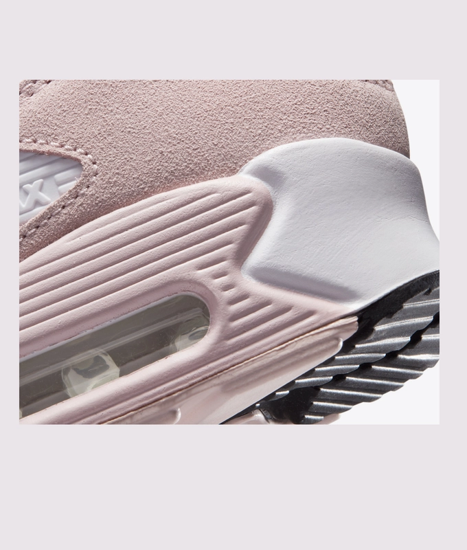 W AIR MAX 90 'BARELY ROSE/WHITE-BLACK'